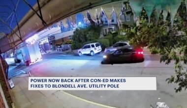 News 12 | Brooklyn | Power Restored For Westchester Square Residents After Utility Pole Collides With Truck
