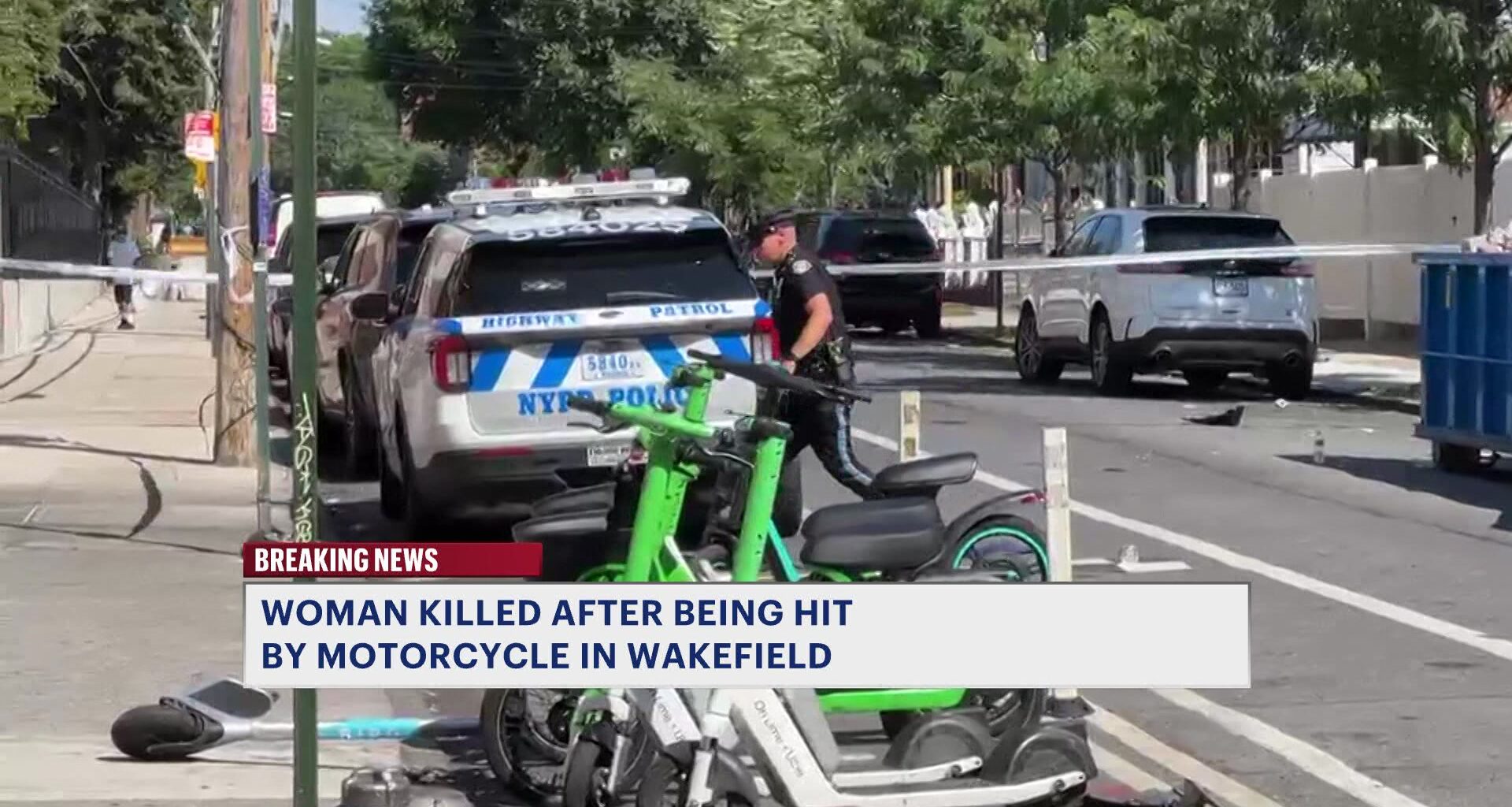 News 12 | Bronx | Woman Struck And Killed By Motorcycle In Wakefield Hit And Run
