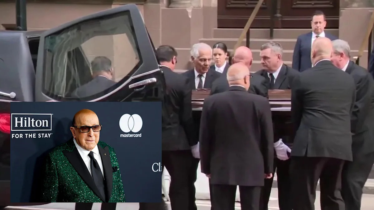 Clive Davis funeral: Music world gathers in Manhattan to say goodbye to industry legend