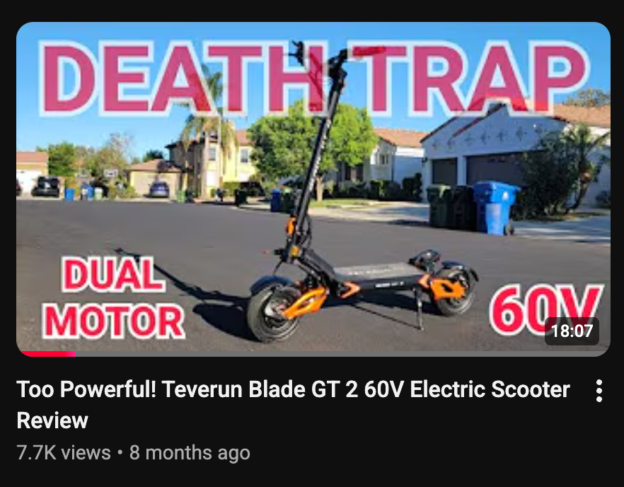 ‘Death Trap’ Scooter Maker Adds Warning To Website After Deadly Bridge Crash
