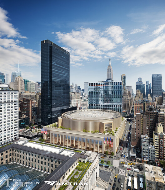 Designs Unveiled for New York City's Penn Station by PAU and HNTB-HOK - Image 1 of 13