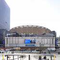 View From 8th Ave Elevation, Before. Image © PAU Designs Unveiled for New York City's Penn Station by PAU and HNTB-HOK - Image 2 of 13