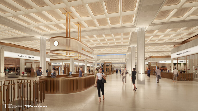 Designs Unveiled for New York City's Penn Station by PAU and HNTB-HOK - Image 9 of 13