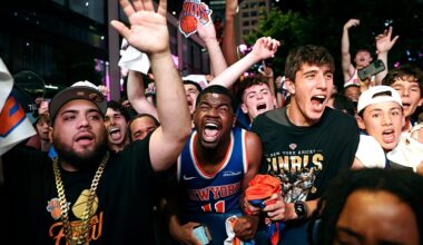 New York erupts as Knicks win first NBA title since 1973