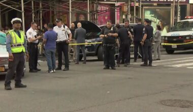 Juvenile in custody after shots fired in Times Square, police say