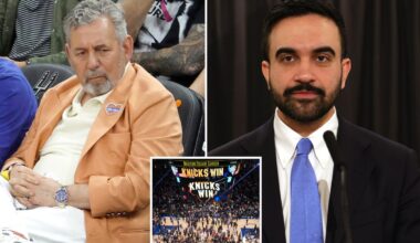 Mamdani, Dolan would have to bury hatchet for potential massive Knicks ticker-tape parade if they win NBA Finals