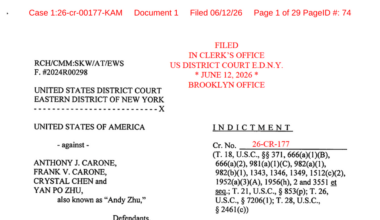 Read the Indictment of Brooklyn Power Broker Frank Carone