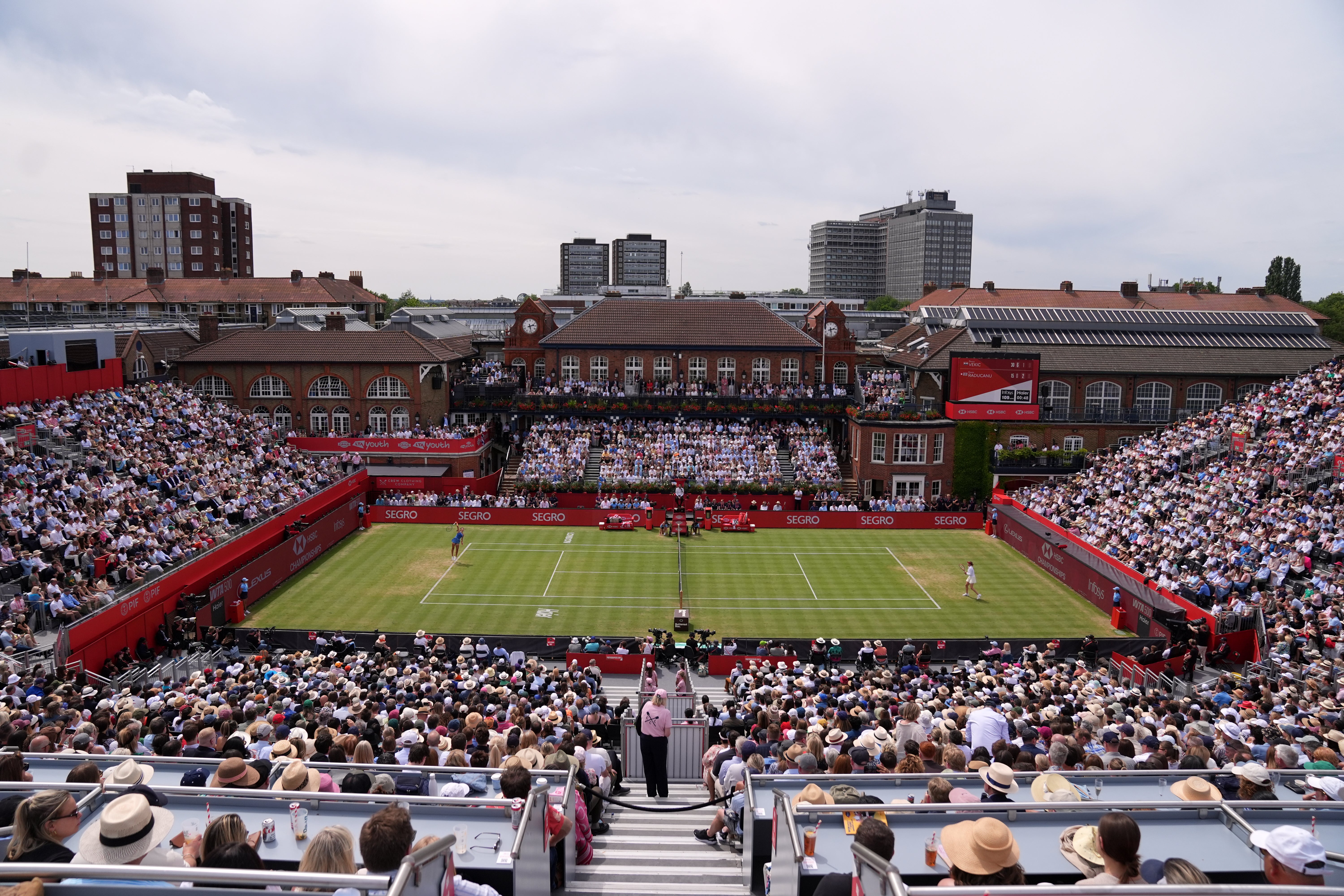 The support of a vocal home crowd played a part in her successful run this week