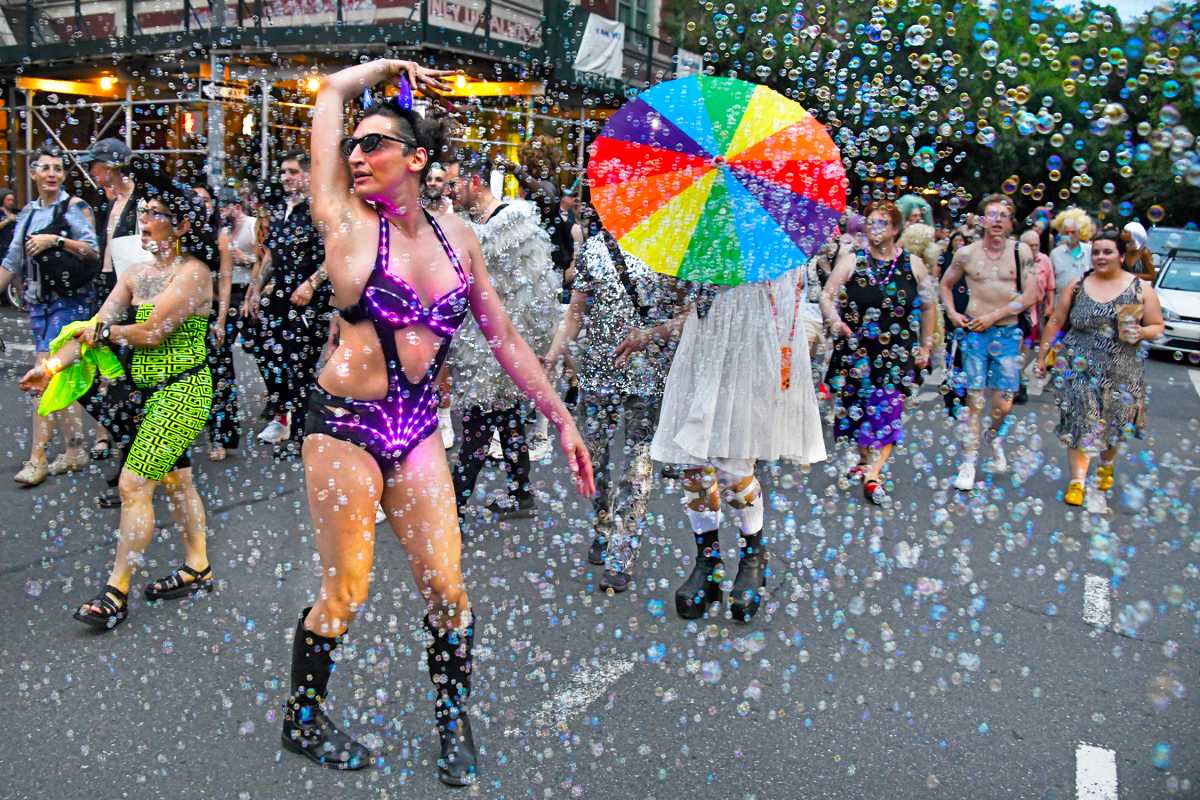 Masks, heels, and love: Drag March lights up Lower Manhattan during Pride Weekend celebration