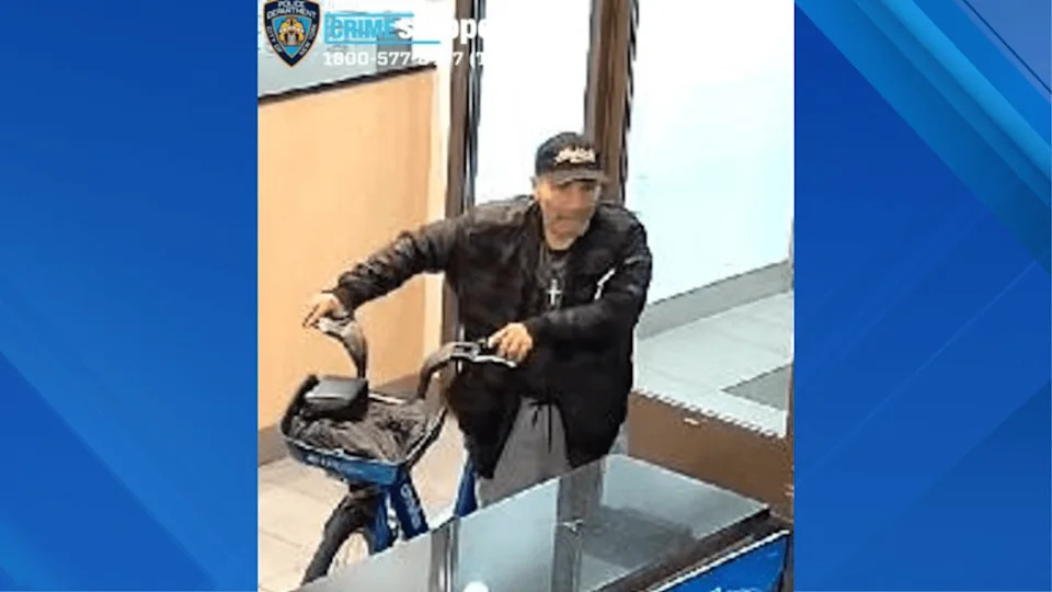 Police are looking for a man accused of stealing over $100,000 in cash from three local businesses