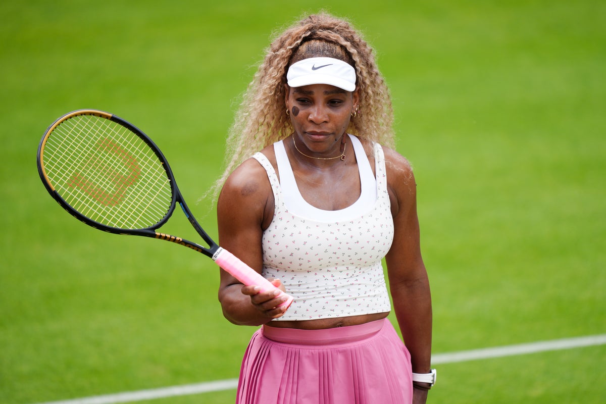 Serena Williams’ tennis comeback ends early with injury heartbreak at Queen’s