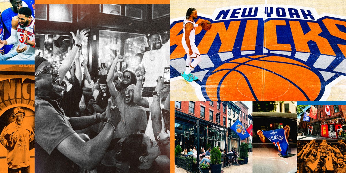 The Knicks NBA Finals Run Is Bringing People Together at FancyFree in Brooklyn