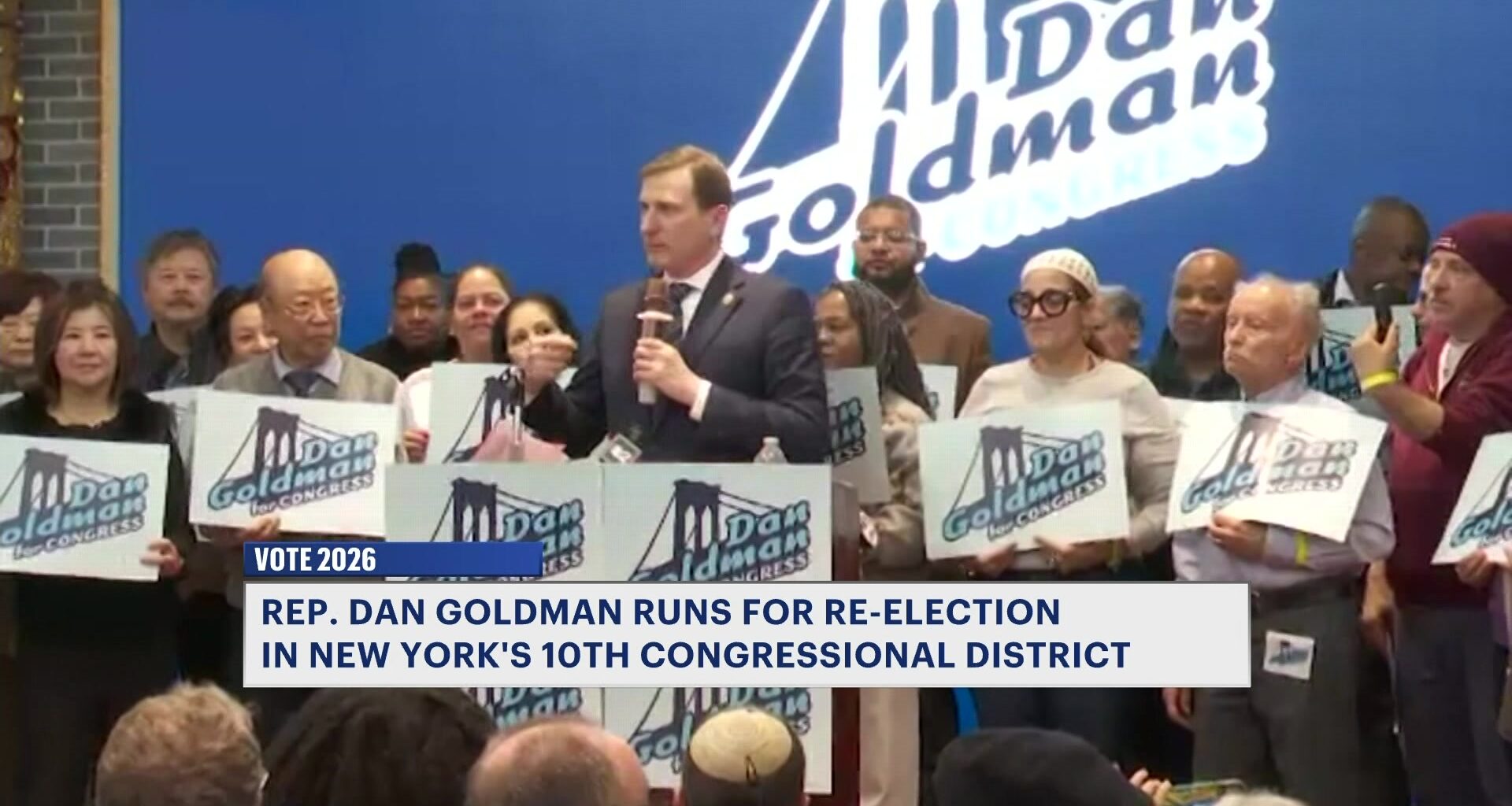 News 12 | Brooklyn | Rep Dan Goldman Looks To Hold Seat Ahead Of Ny 10 Democratic Primary