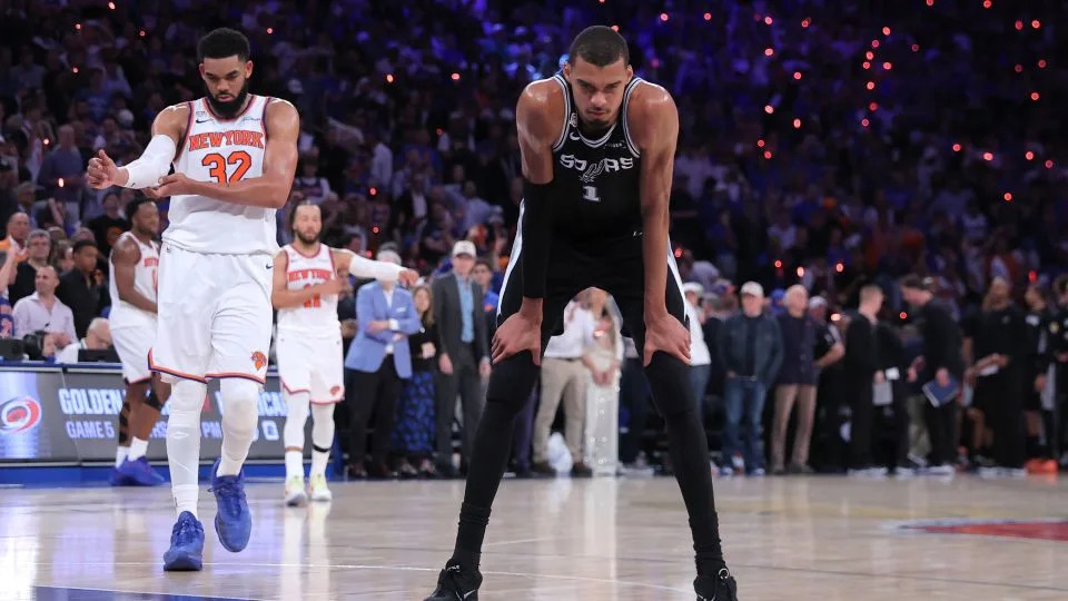 Wembanyama during the fourth quarter of Game 4 of the NBA Finals. - Brad Penner/Imagn/Reuters