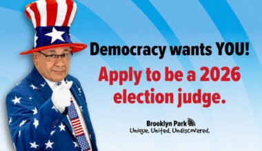 MINNEAPOLIMEDIA NEWS | Brooklyn Park Recruits Election Judges as City Prepares for 2026 Primary and General Elections