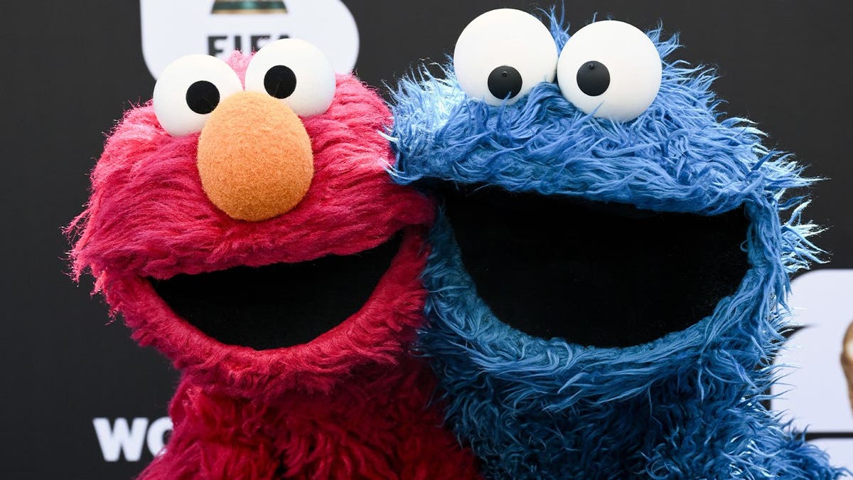 Elmo and Cookie Monster