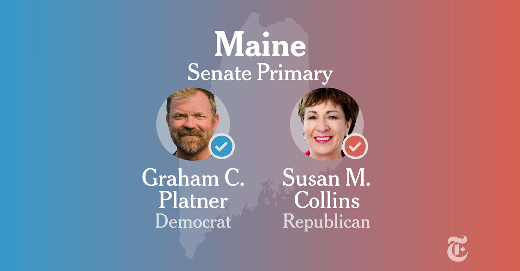 Maine U.S. Senate Primary 2026: Live Election Results