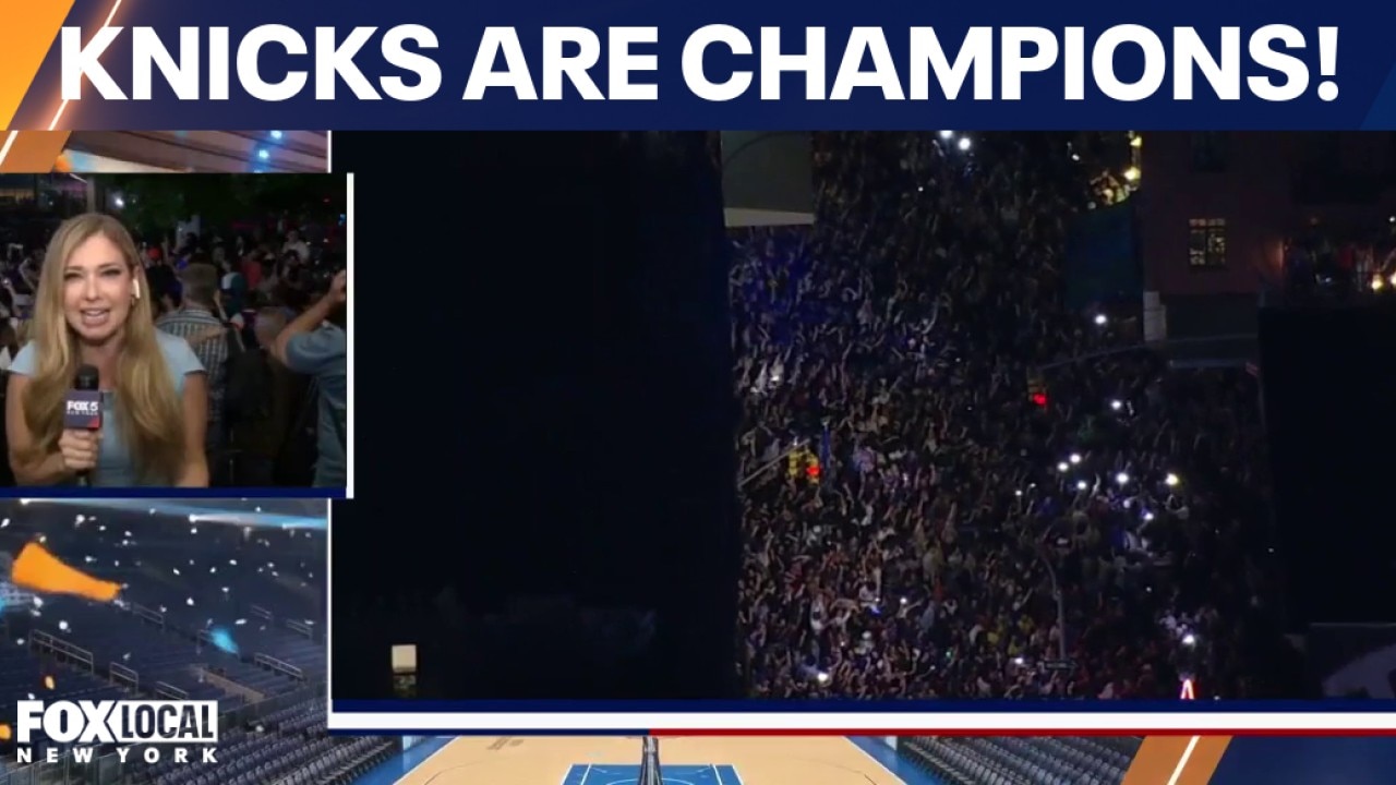 Knicks win NBA championship, celebrations across NYC l Instant reaction