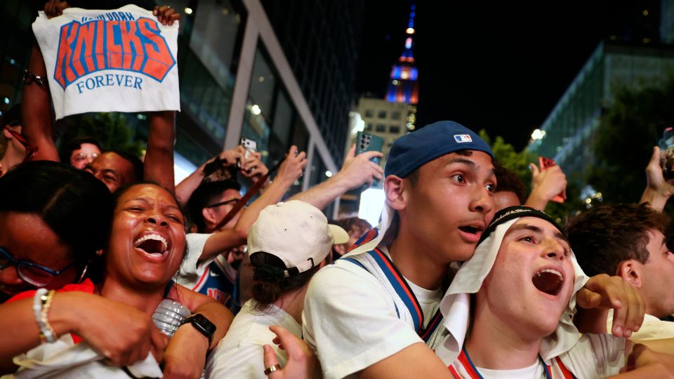 A night of raw emotion and chaos: 63 arrested as Knicks fans celebrate NBA championship