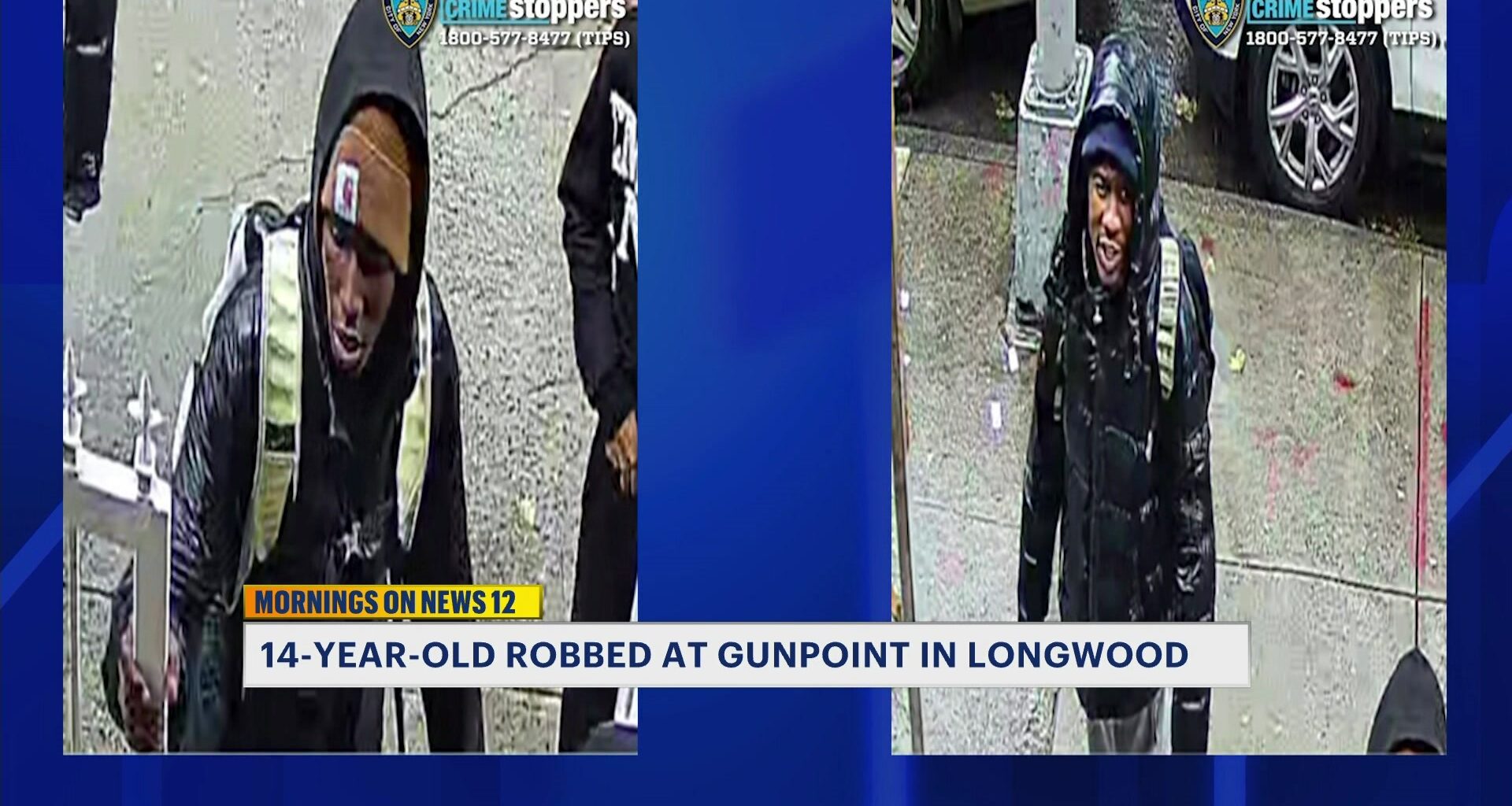 News 12 | Bronx | 14 Year Old Boy Robbed At Gunpoint Of His Sneakers In Longwood