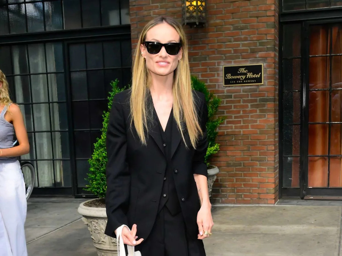 Olivia Wilde Breaks Summer's Biggest Fashion Rule for New York City Outing