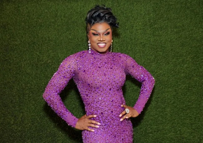 Hershii LiqCour-Jeté in 'RuPaul's Drag Race All Stars'