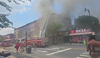 News 12 | Brooklyn | Fire Erupts In Bed Stuy Store Spreads To Apartments Above