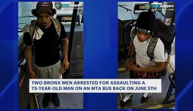 News 12 | Bronx | Two Bronx Men Arrested For Stabbing 73 Year Old Man On Manhattan Bus
