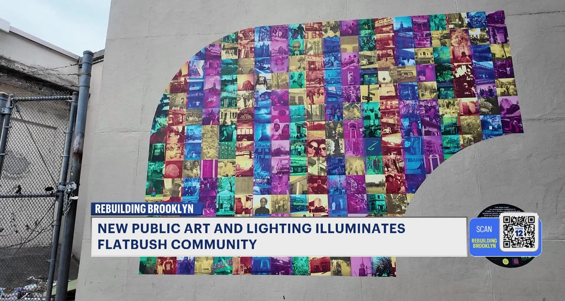 News 12 | Brooklyn | Flatbush Lights Up With Community Driven Art Project Celebrating Local Culture