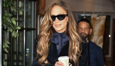 Jennifer Lopez’s Sheer Tights Steal the Spotlight Beneath Her Minidress in NYC