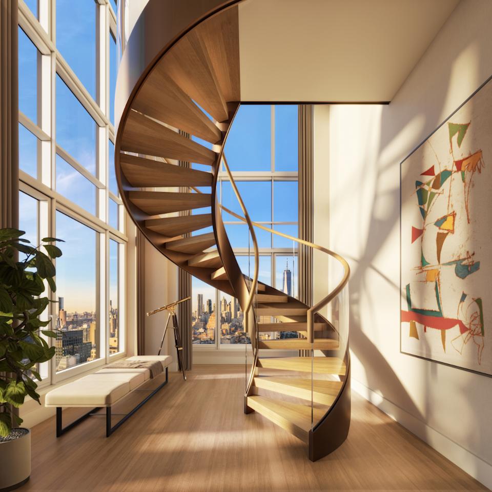 80 clarkson west tower duplex penthouse