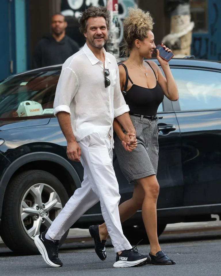 Joshua Jackson and Olivia Burgess in New York City on June 8, 2026Credit: The Image Direct