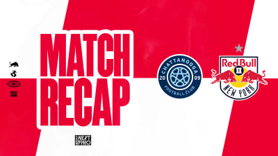 MATCH RECAP:   Red Bull New York II Fall 4-0 to Chattanooga FC at Finley Stadium