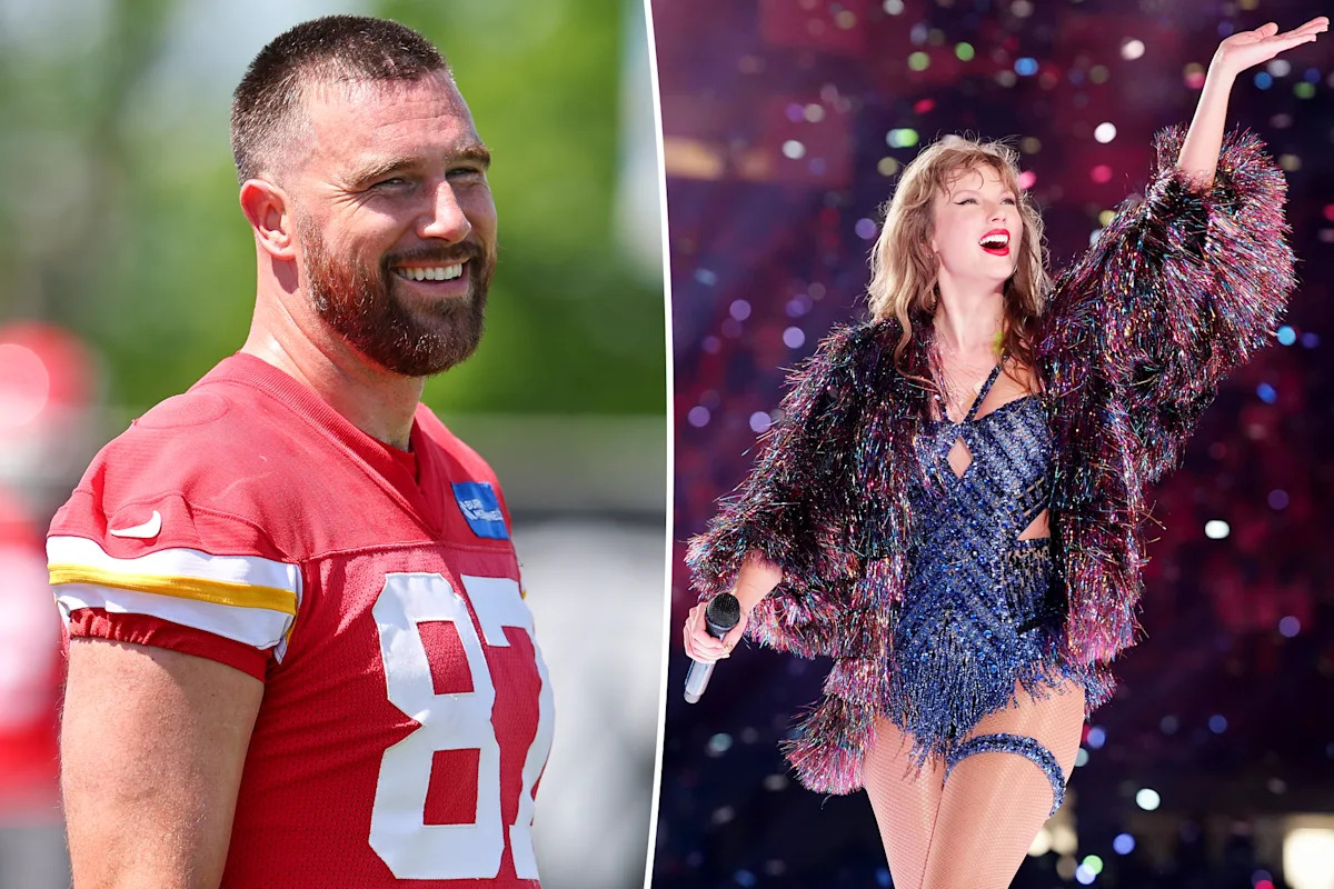 Travis Kelce jets from Kansas City Chiefs minicamp to NYC for Taylor Swift’s Songwriters Hall of Fame induction