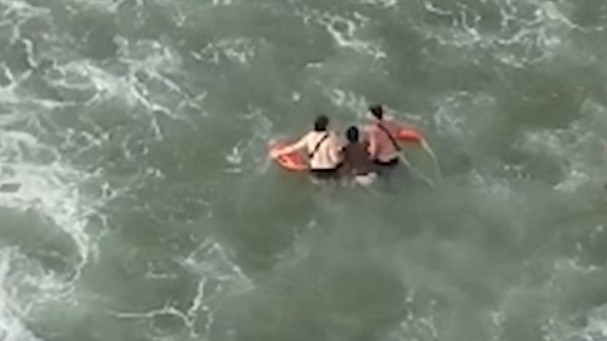Council Member Joann Ariola was grateful for the responders' swift action and reminded beachgoers of the dangers of swimming when lifeguards are off duty.