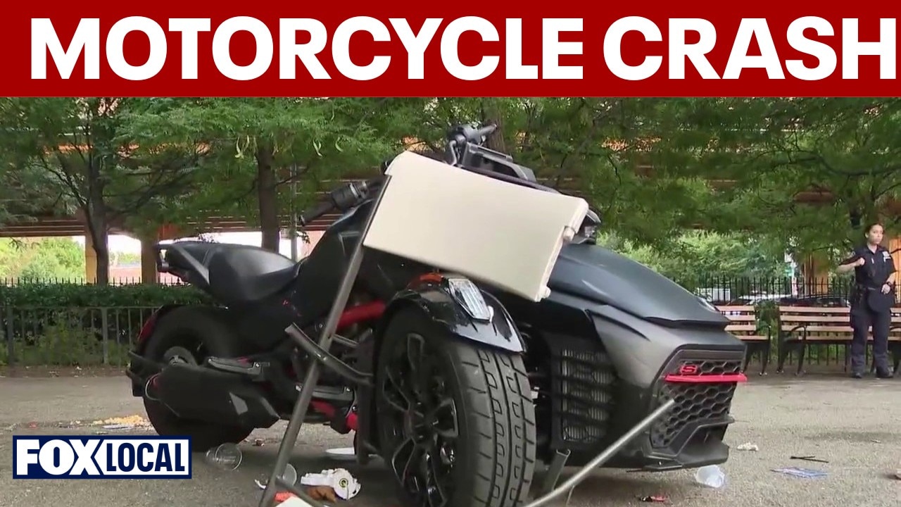 13 injured after motorcycle crash in Brooklyn park