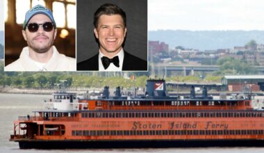 Quiet plans for SNL's Davidson and Jost's Staten Island ferry during World Cup spark concern