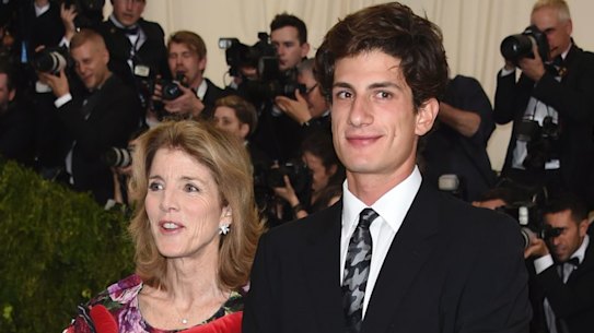 Caroline Kennedy, left, and John "Jack" Schlossberg attend The Metropolitan Museum of Art's Costume Institute benefit gala in early May, 2017, in New York.