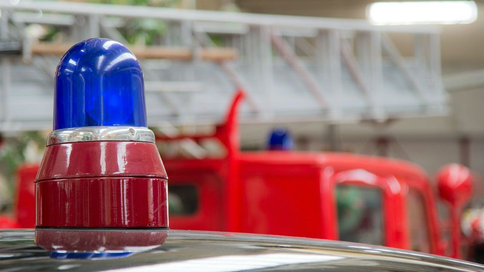 fire truck lights