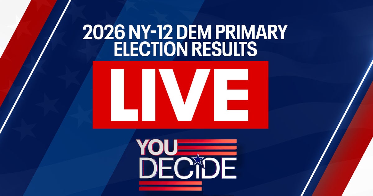 Live 2026 NY-12 Dem primary election results