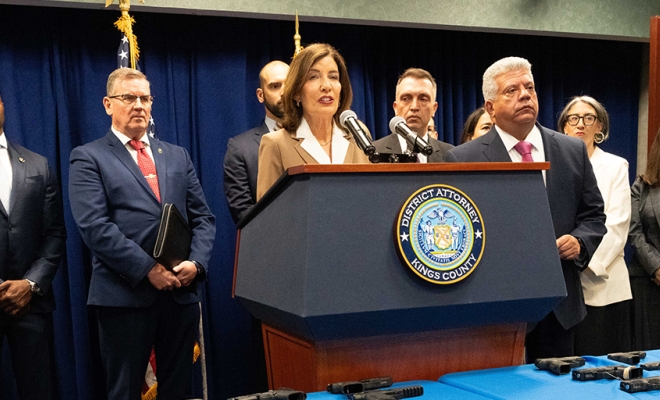 Governor Hochul and Brooklyn District Attorney Gonzalez Announce Criminal Charges in Brooklyn Gang Takedown | Governor Kathy Hochul