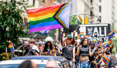NYC Pride March 2026 steps off in Manhattan on Sunday. Find street closures and more.