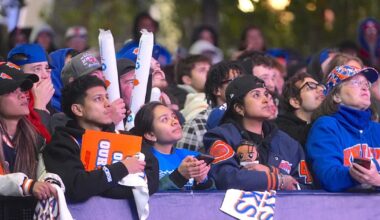 MSG outdoor watch party returns for Knicks Game 2 tonight