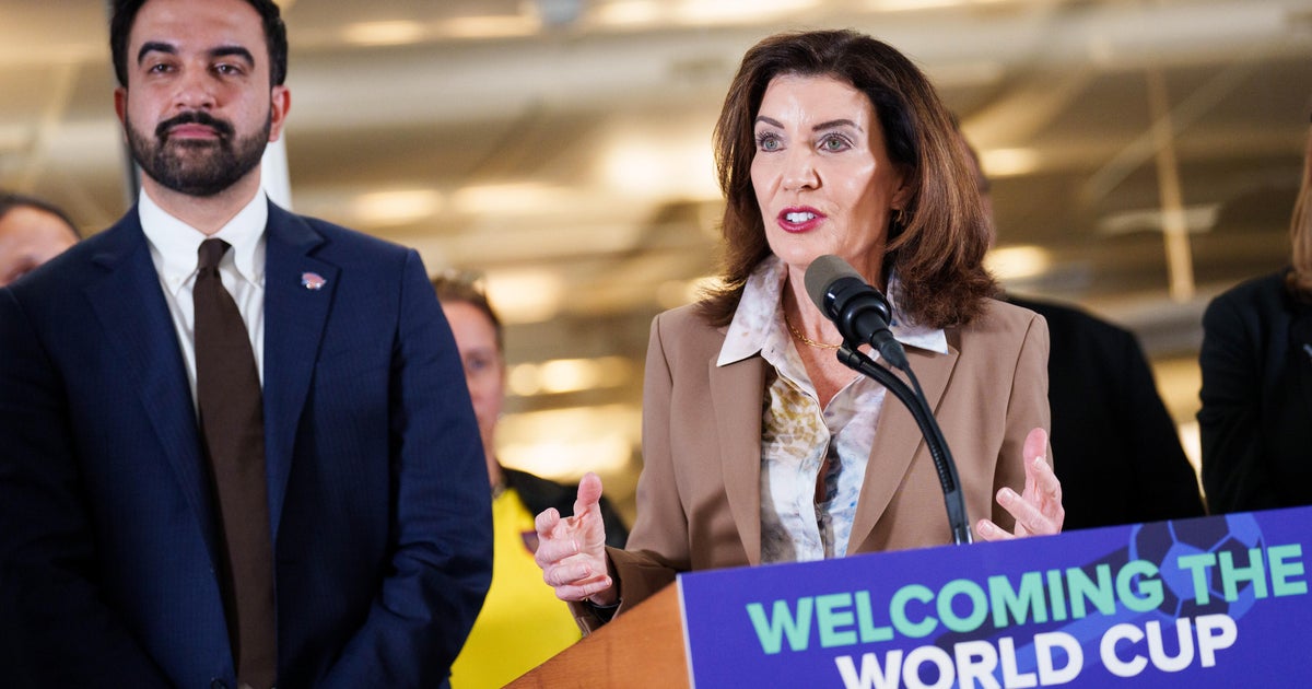 Watch Live: NYC Mayor Mamdani, Gov. Hochul make World Cup announcement at Central Park