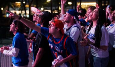 Knicks fans still confident despite Game 3 loss in NBA Finals in NYC
