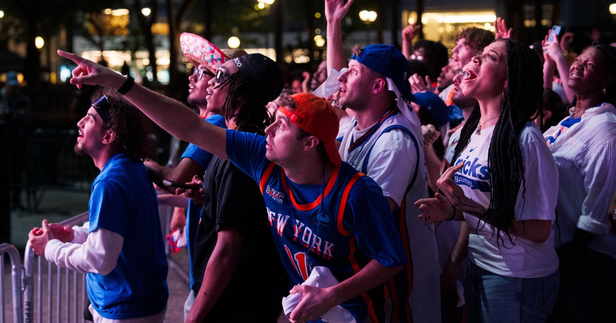 Knicks fans still confident despite Game 3 loss in NBA Finals in NYC