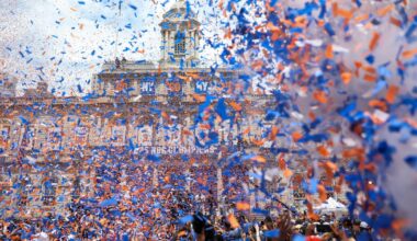 Over 75,000 pounds of confetti, litter fell at Knicks parade, NYC Sanitation says