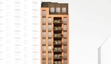 rendering of new building