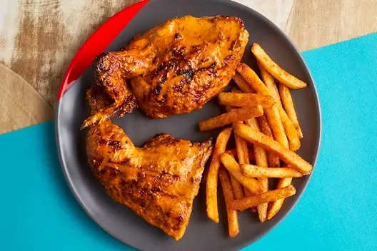 Nando's Peri-Peri chicken and fries.