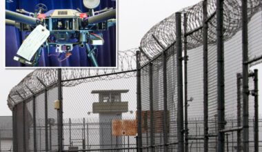 Crooks using drones to smuggle drugs, phones, weapons